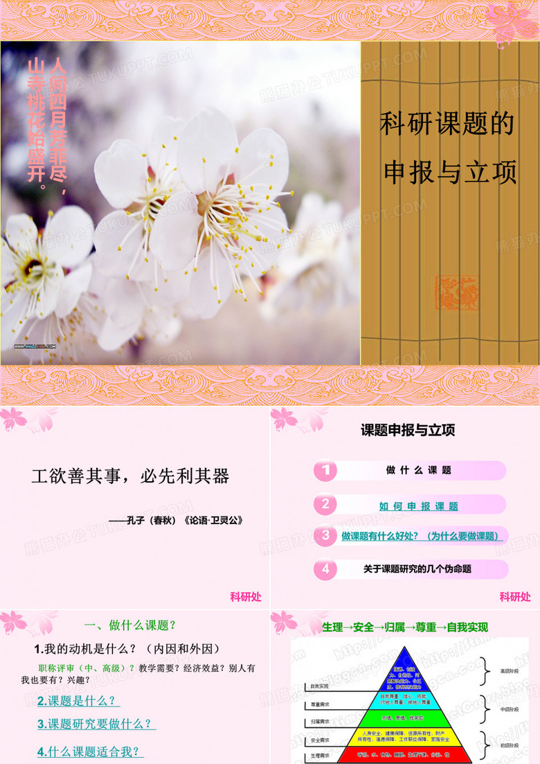 科研课题申报与立项