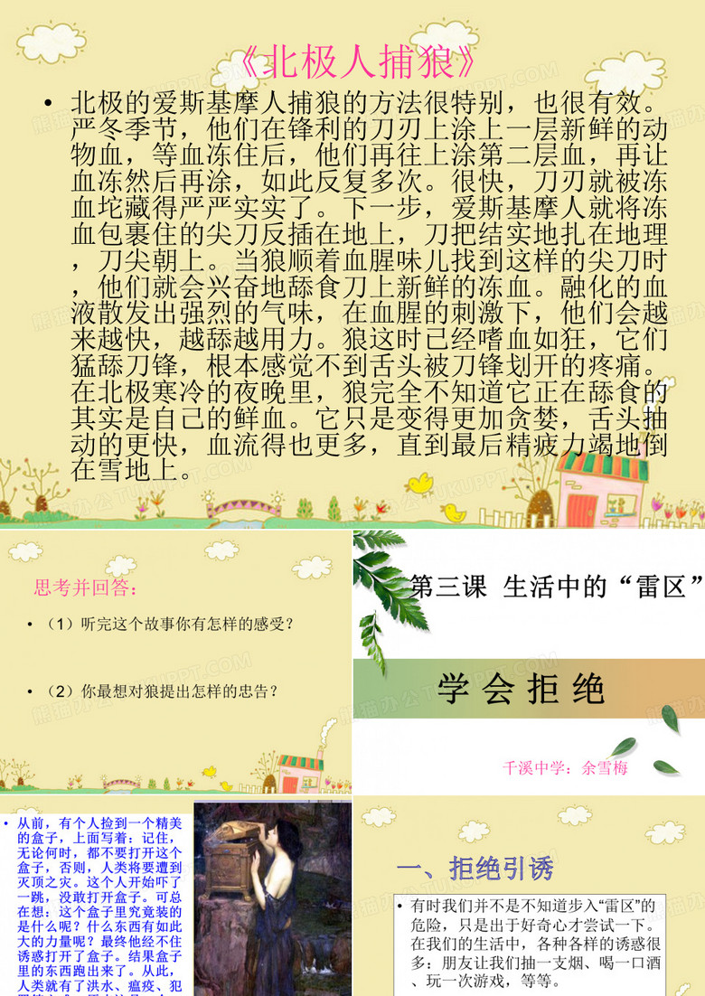 学会拒绝PPT