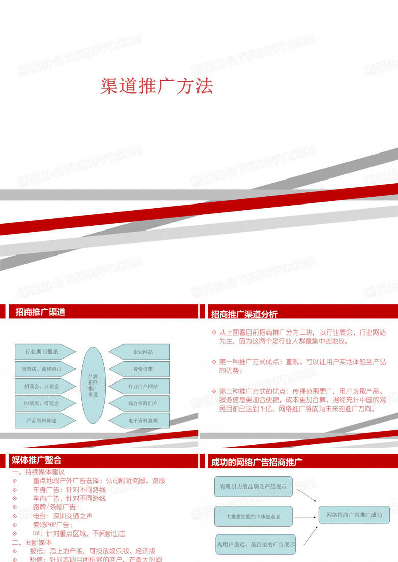 渠道推广方法
