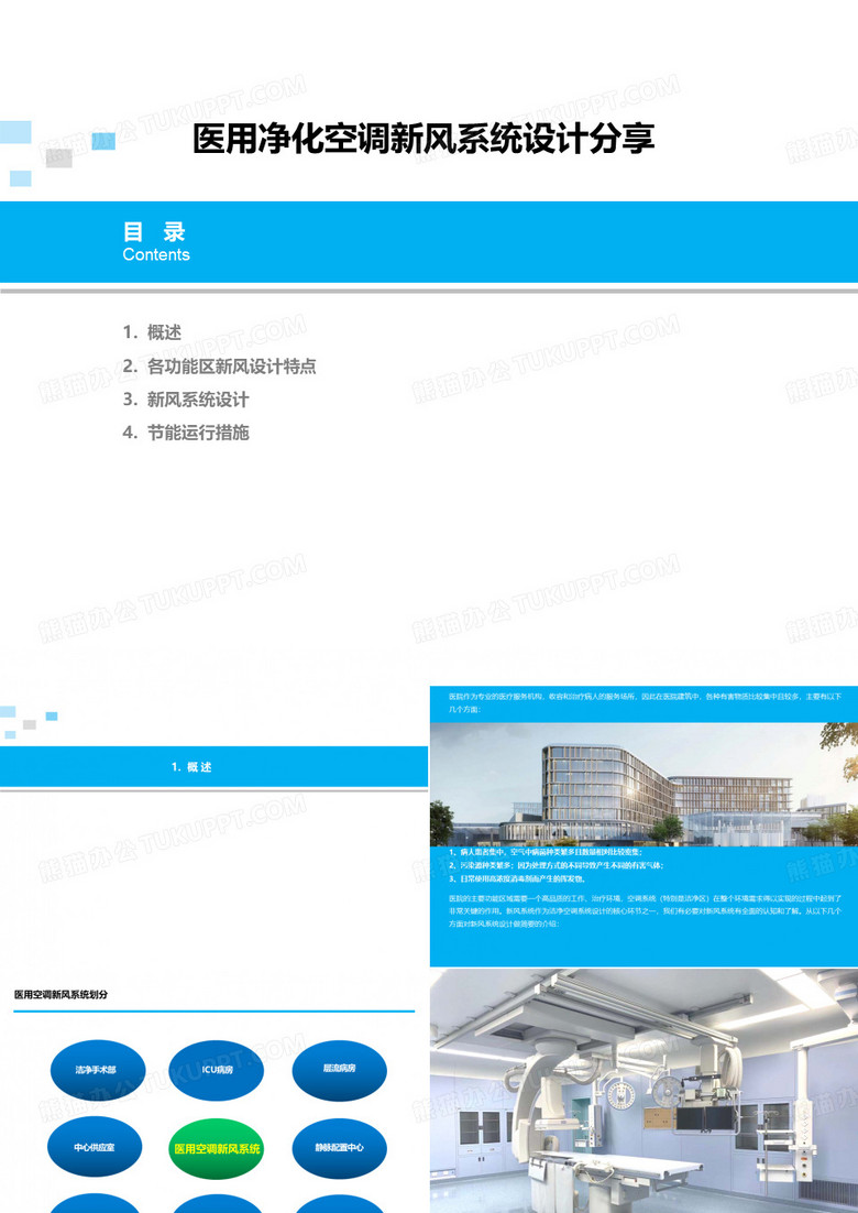 医用净化空调新风系统设计分享_讲座课件PPT