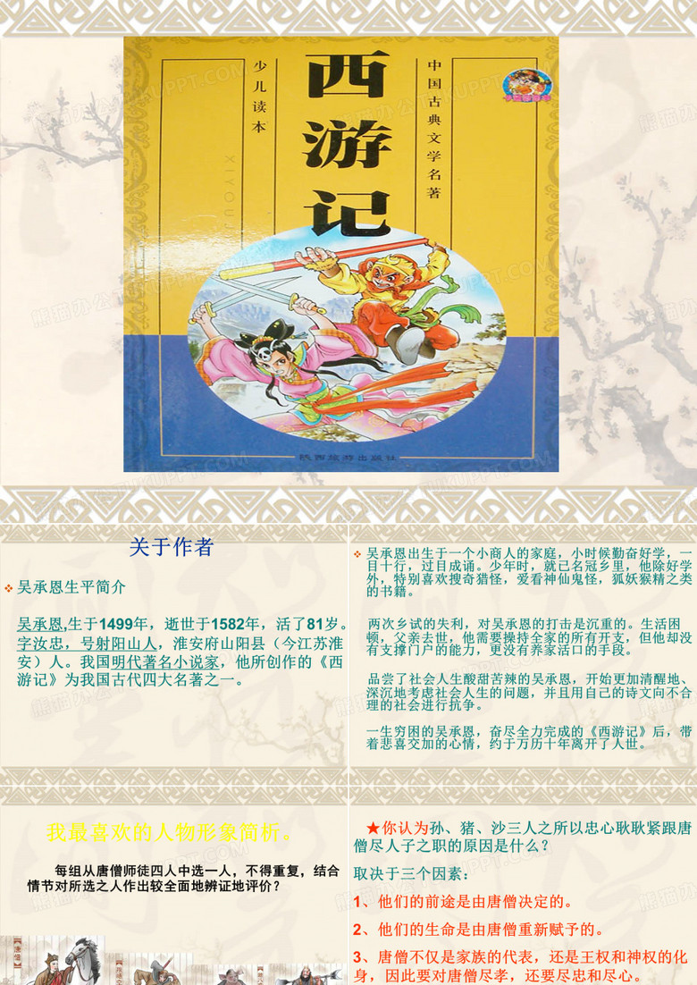 西游记名著导读课件