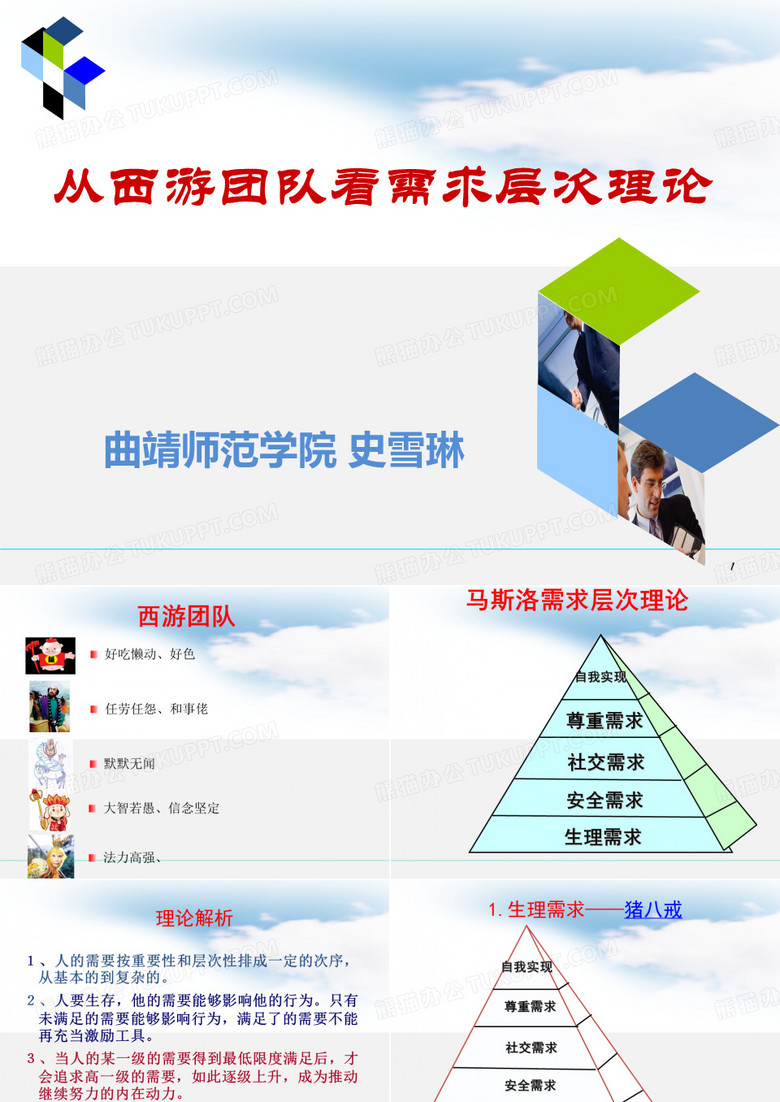 西游记与需求层次理论