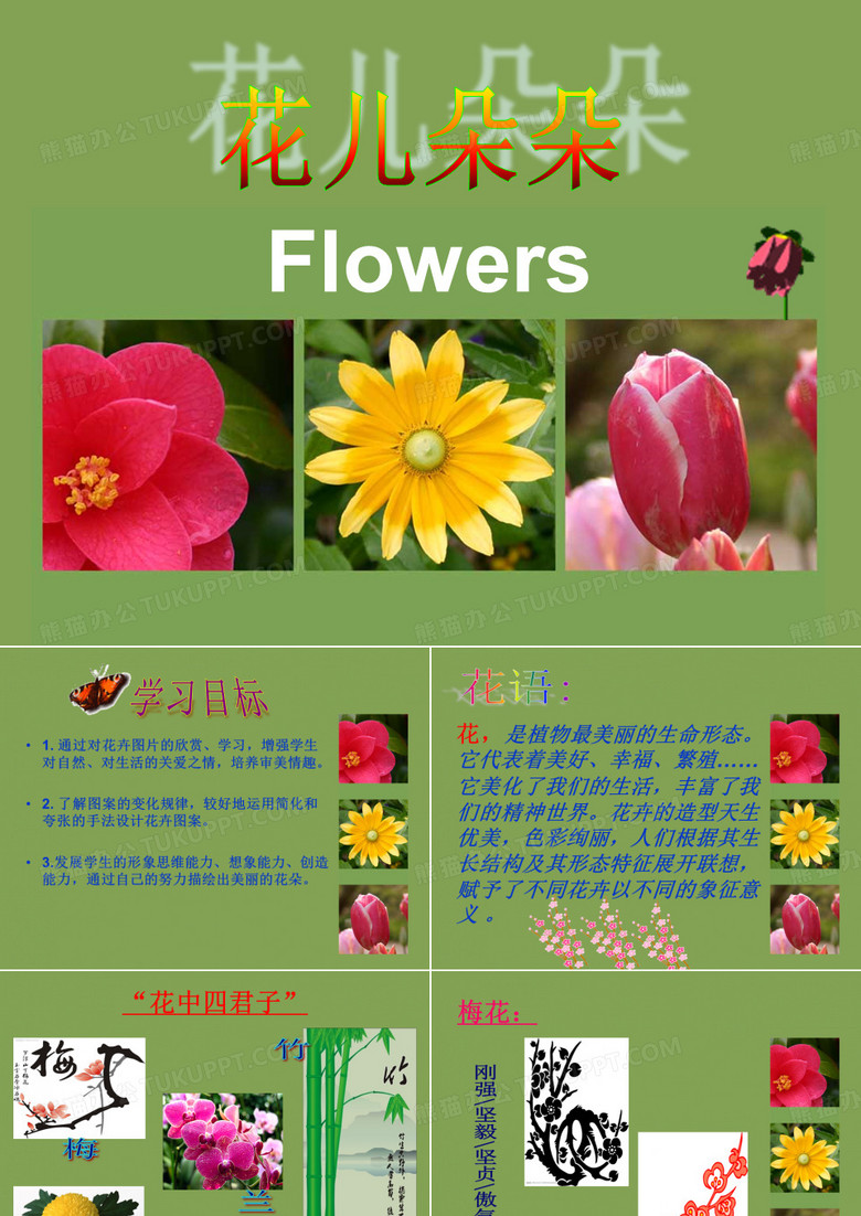 《花儿朵朵》公开课