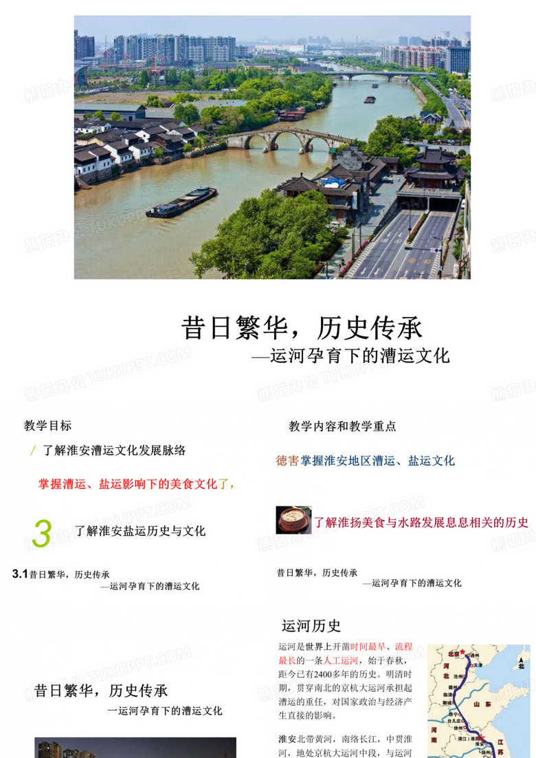 淮扬特色美食文化02-运河孕育下的漕运文化