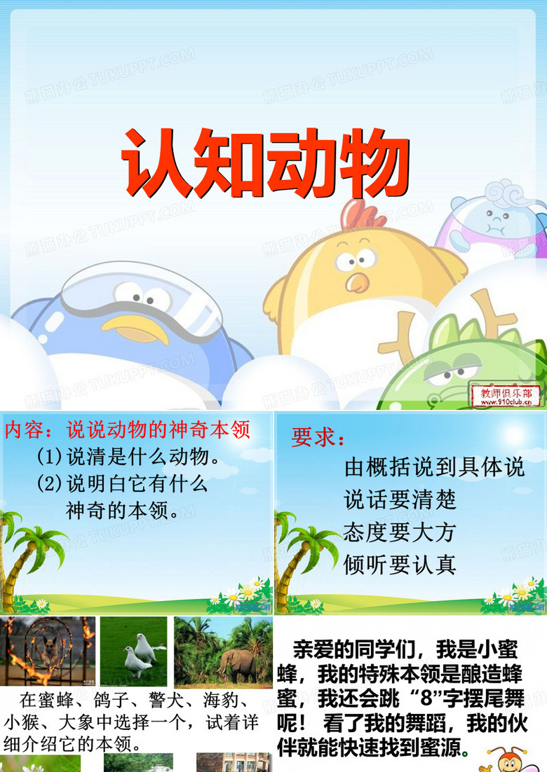认识动物