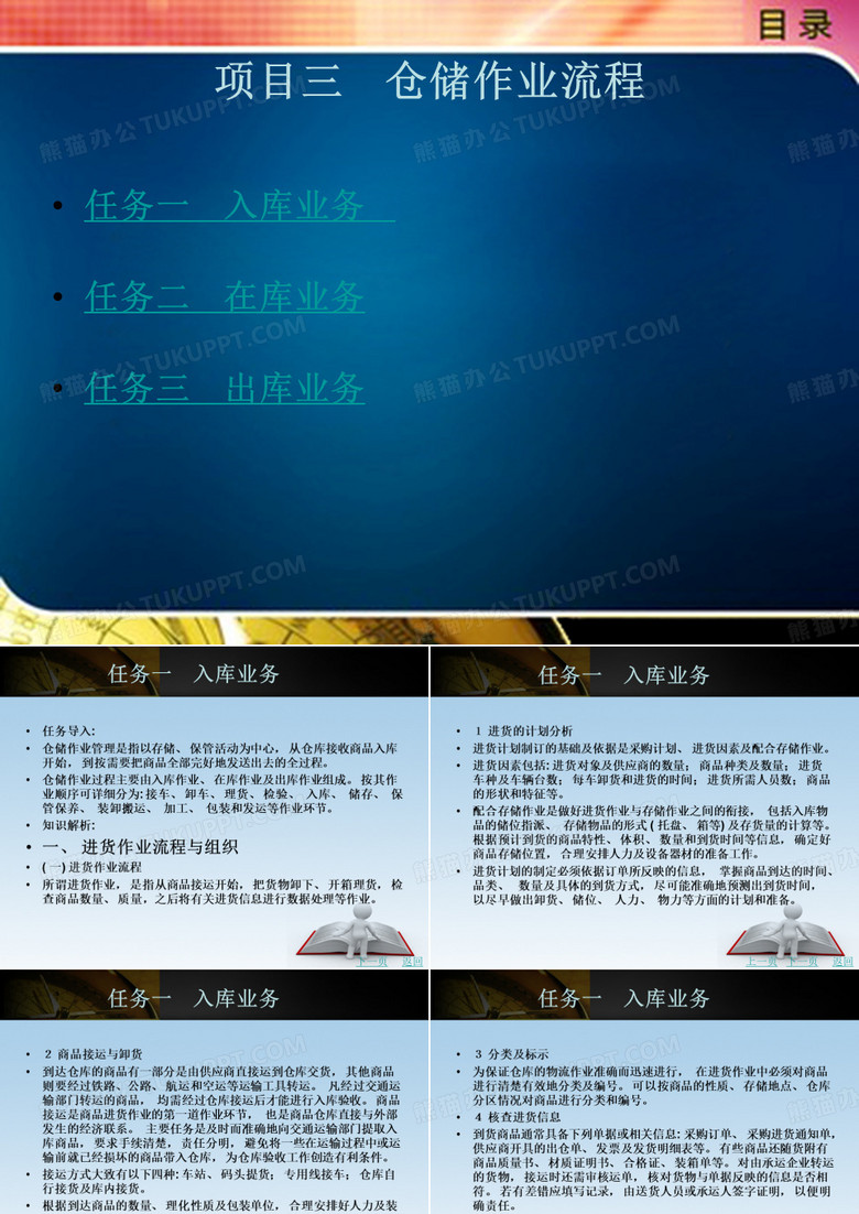 仓储作业流程