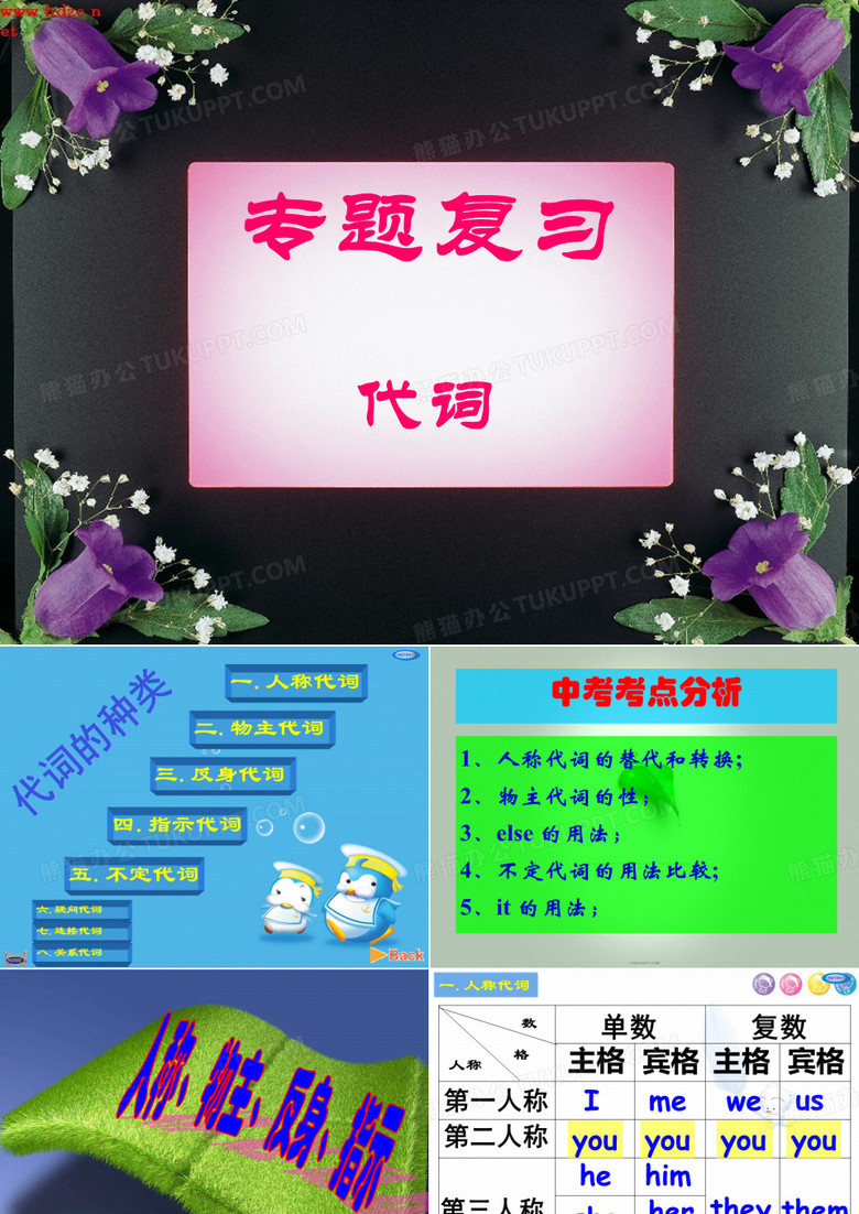 人称代词ppt