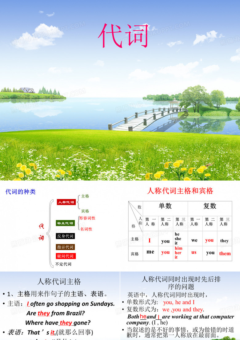 人称代词课件