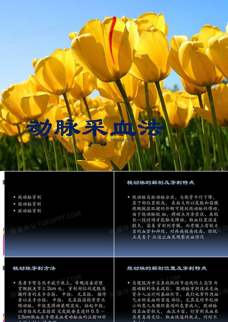 动脉采血法