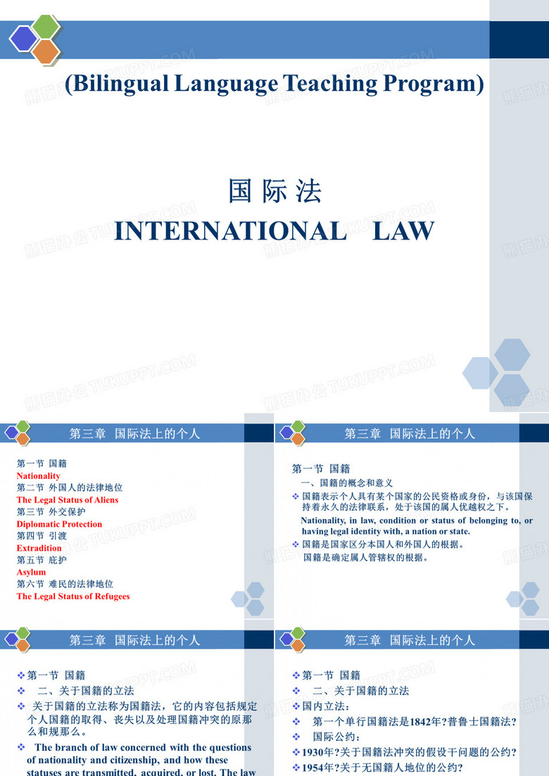 国际法第三章国际法上的个人