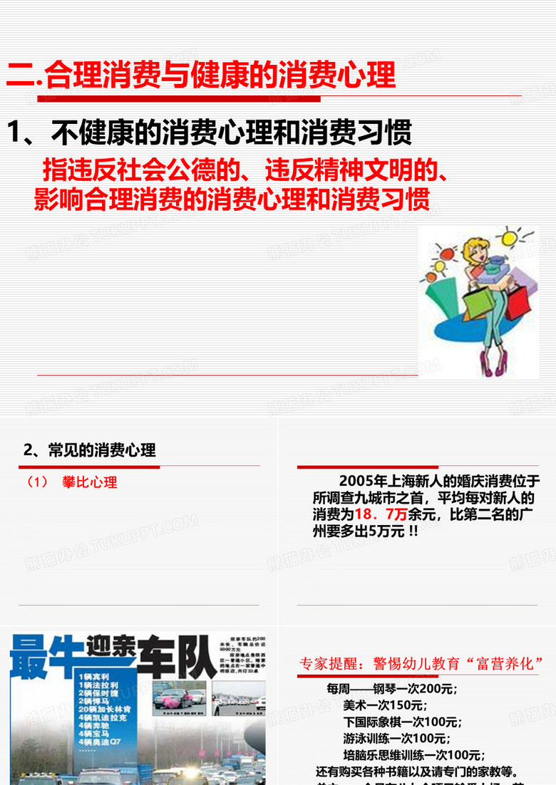合理消费与健康的消费心理