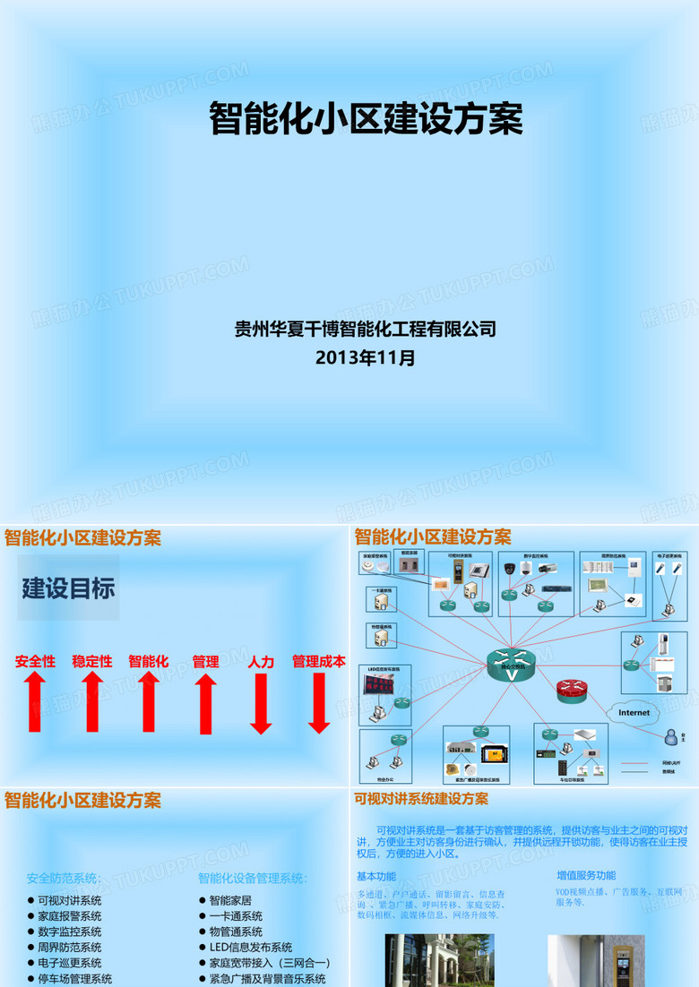 智能化小区建设方案