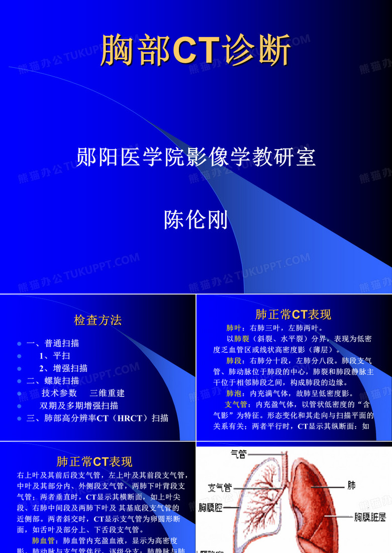 胸部CT