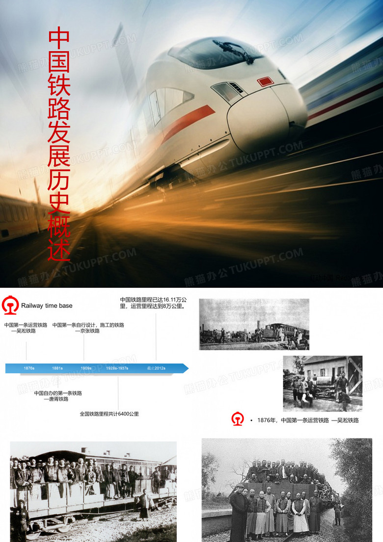 中国铁路发展历史概述