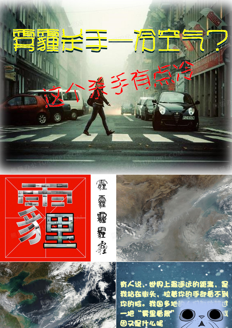 雾霾啊—雾霾天气精品课件