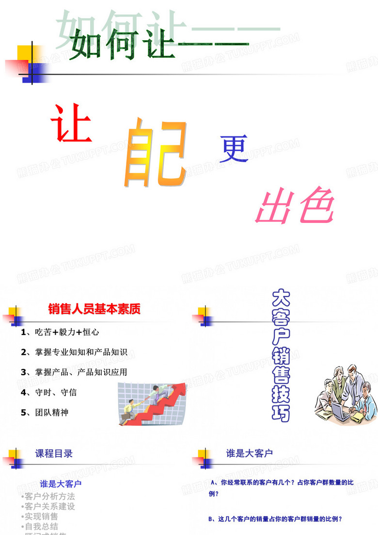 大客户PPT