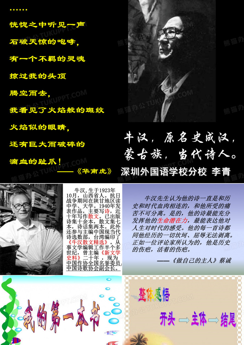 人教版八年级下《我的第一本书》课件