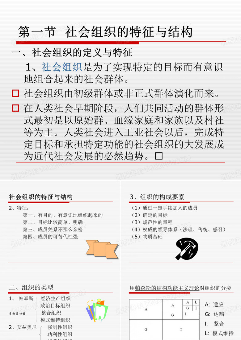 社会组织群体