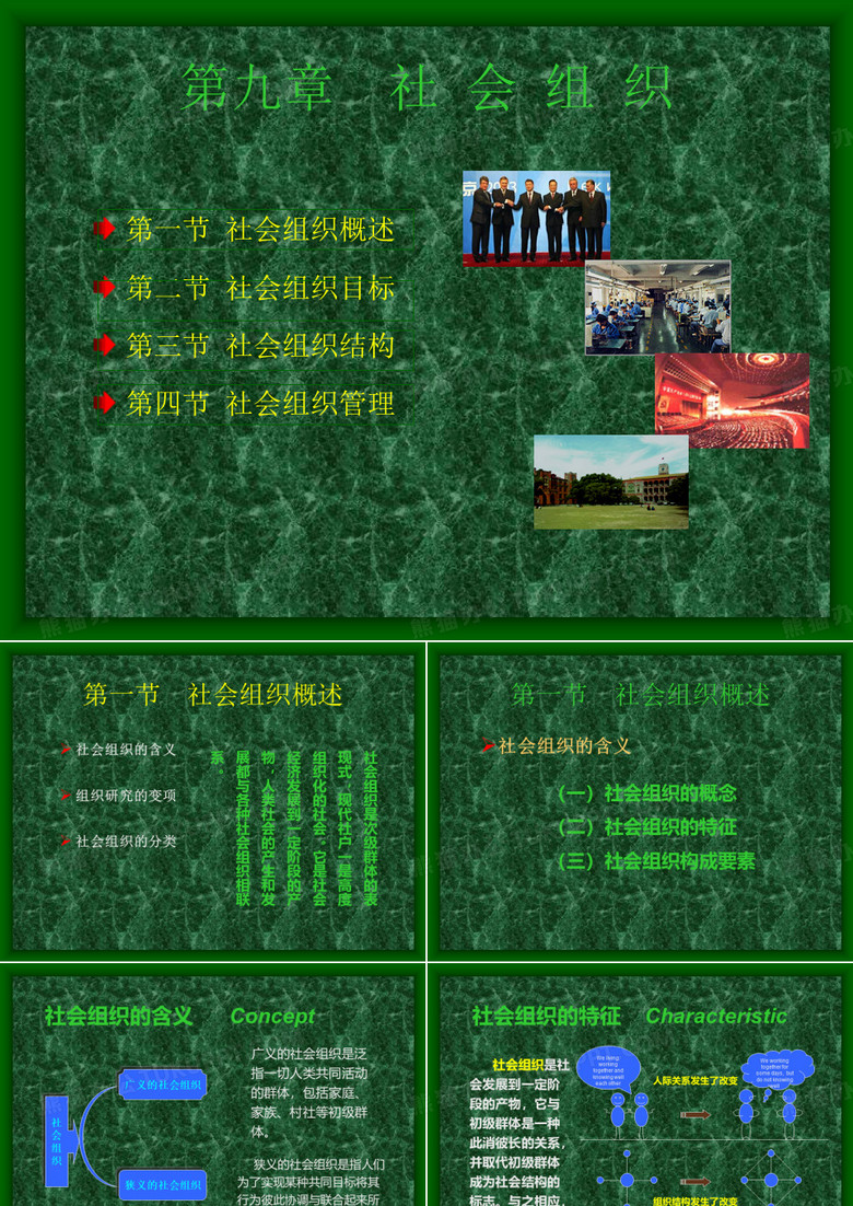 社会组织的分类