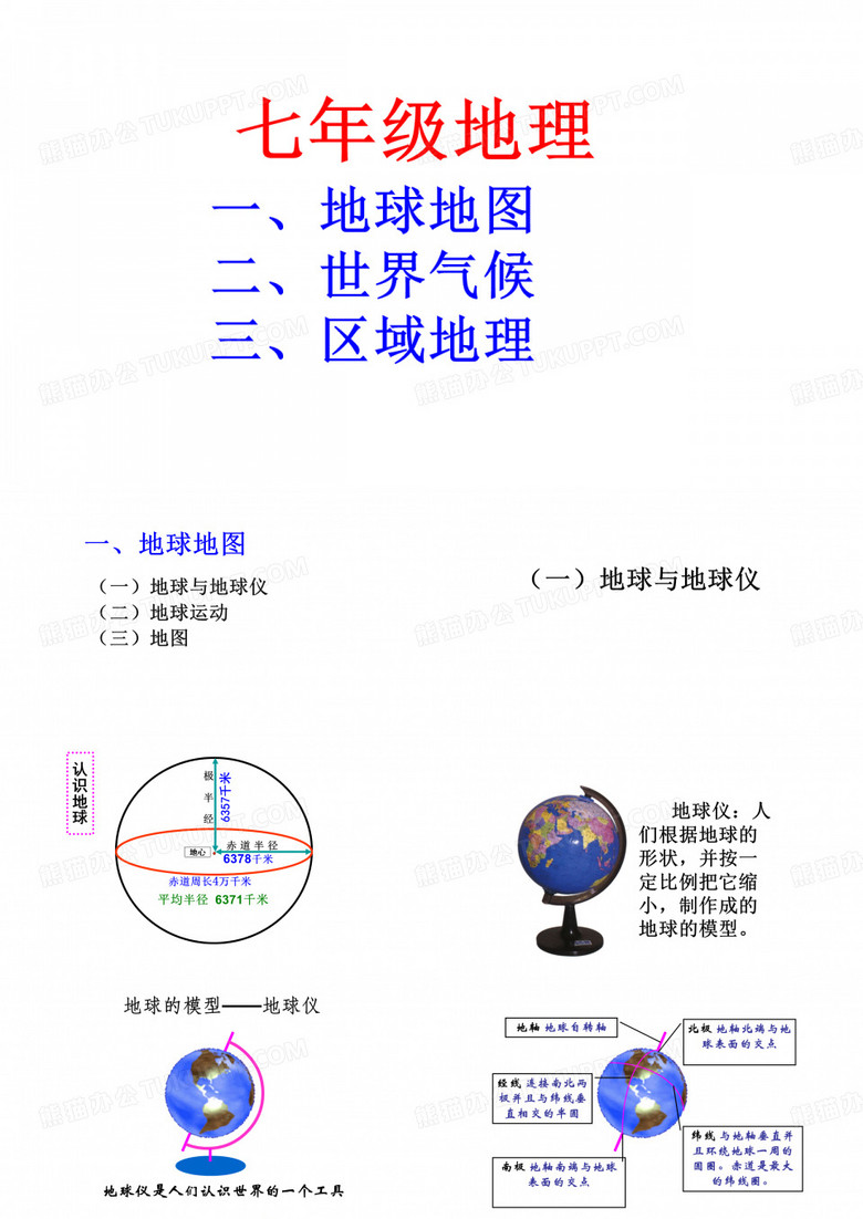 七年级地理全套