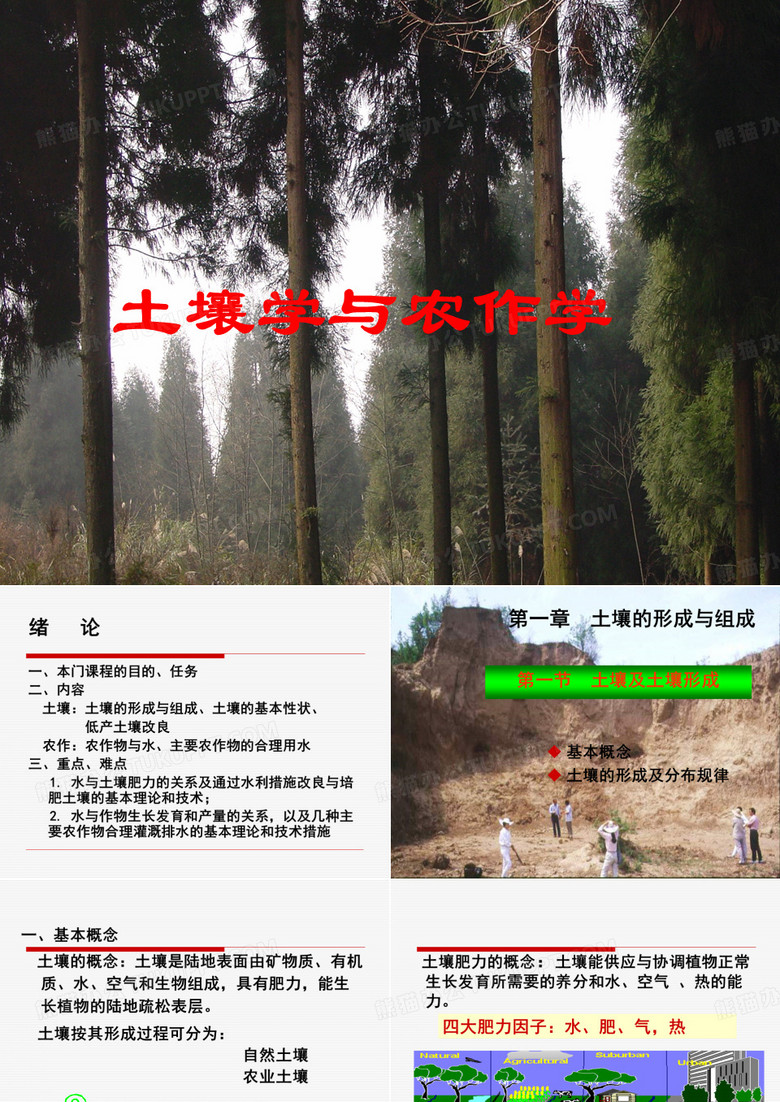 土壤学与农作学