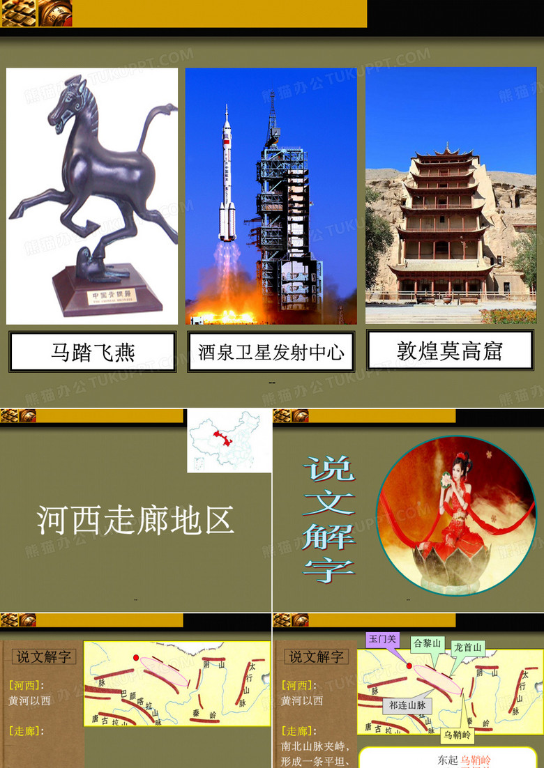 河西走廊ppt课件