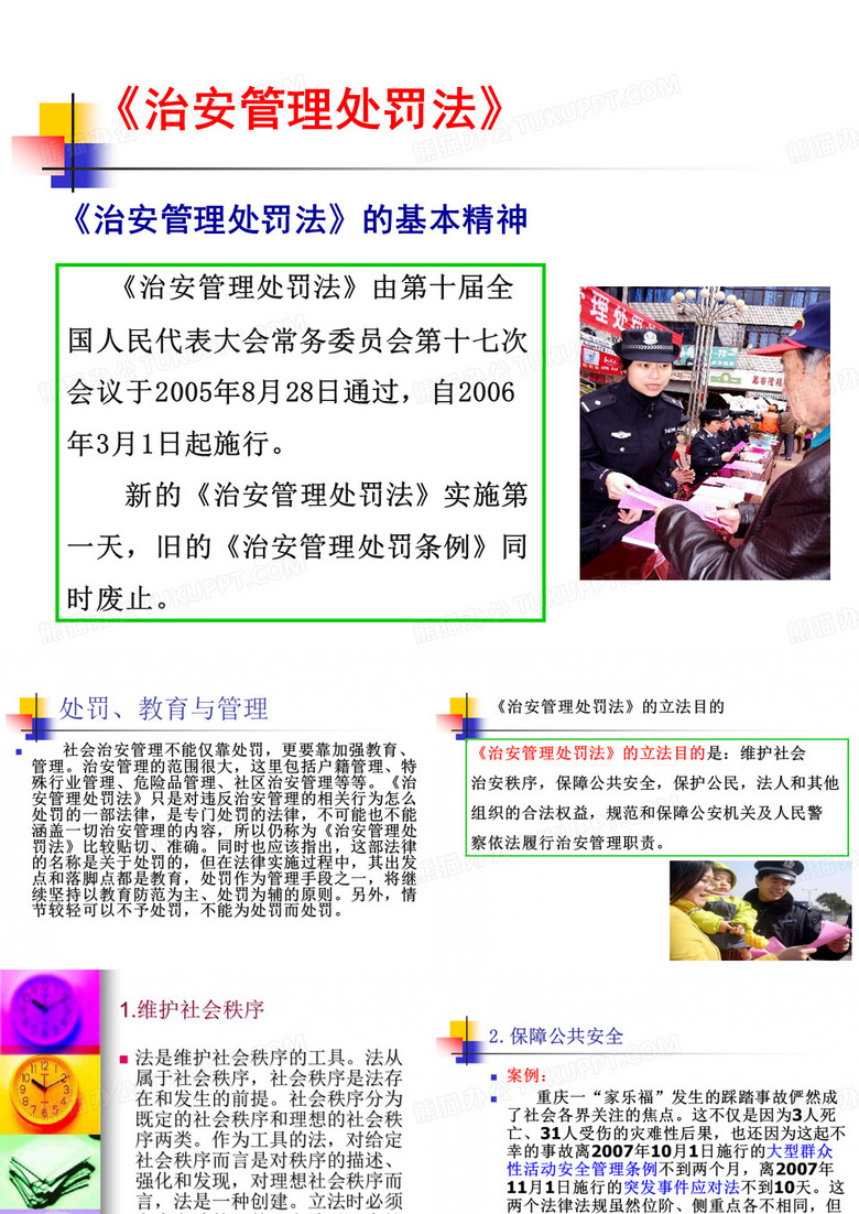 治安管理处罚法课件