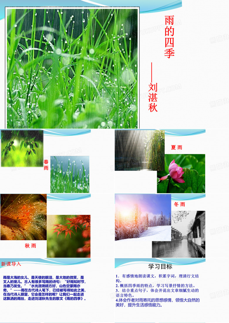 雨的四季