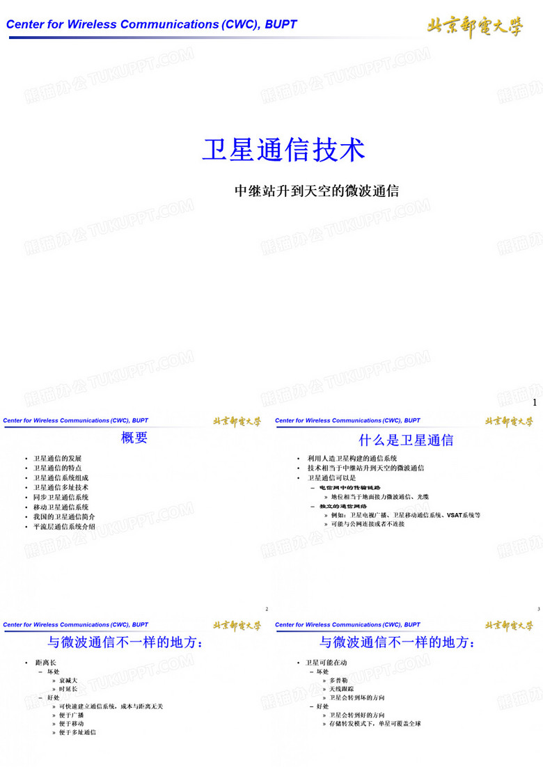 卫星通信技术