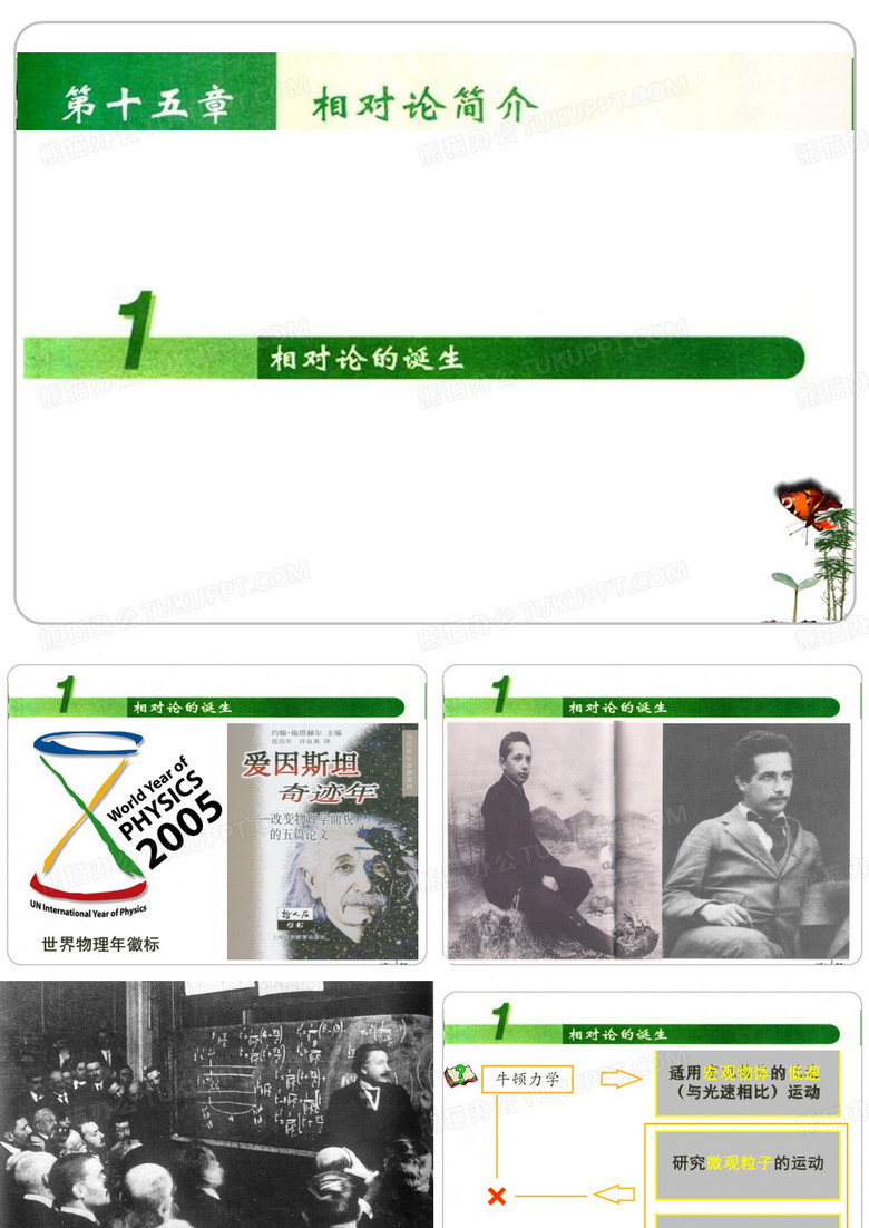 相对论的诞生