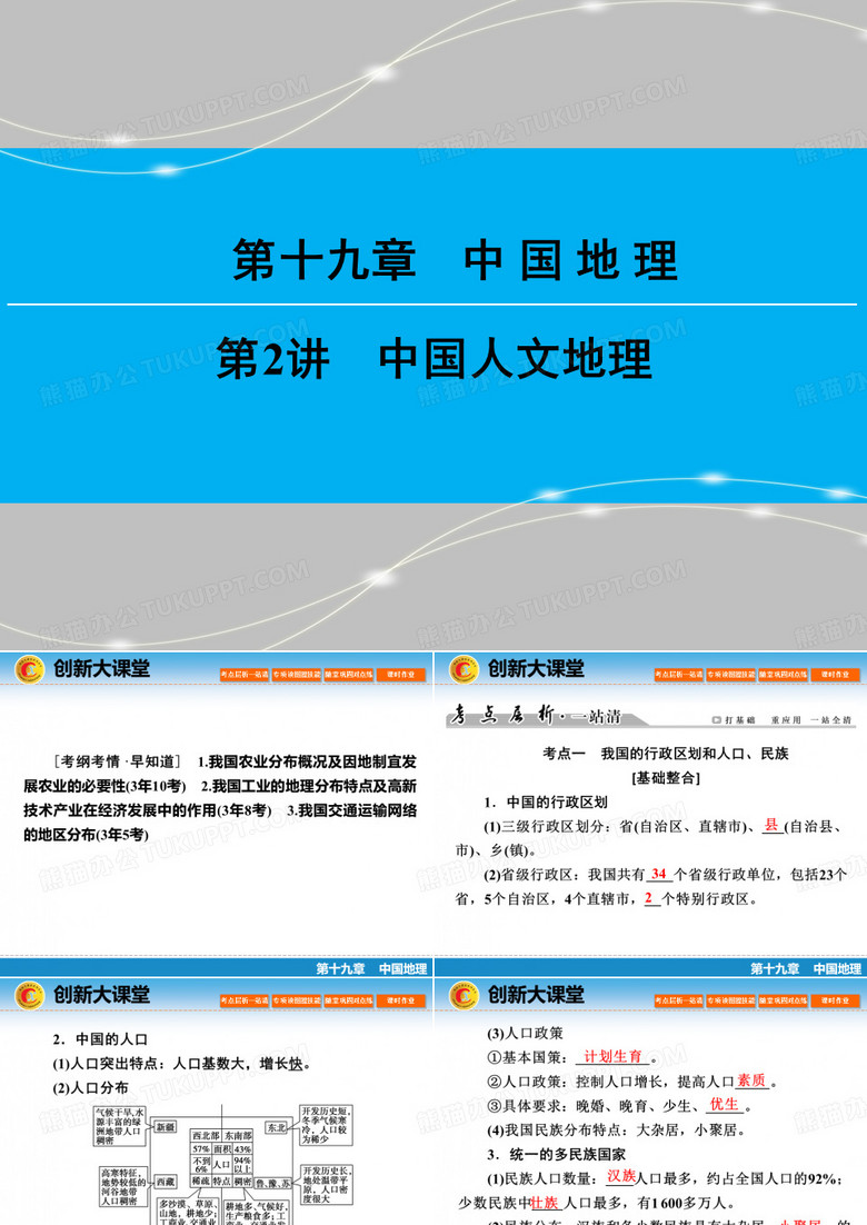 中国人文地理