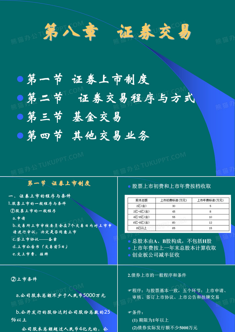 大学金融 证券交易ppt