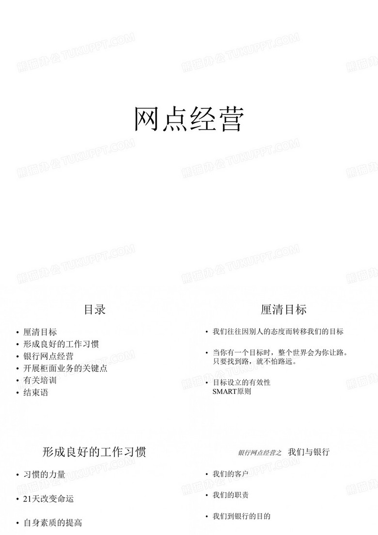 网点经营