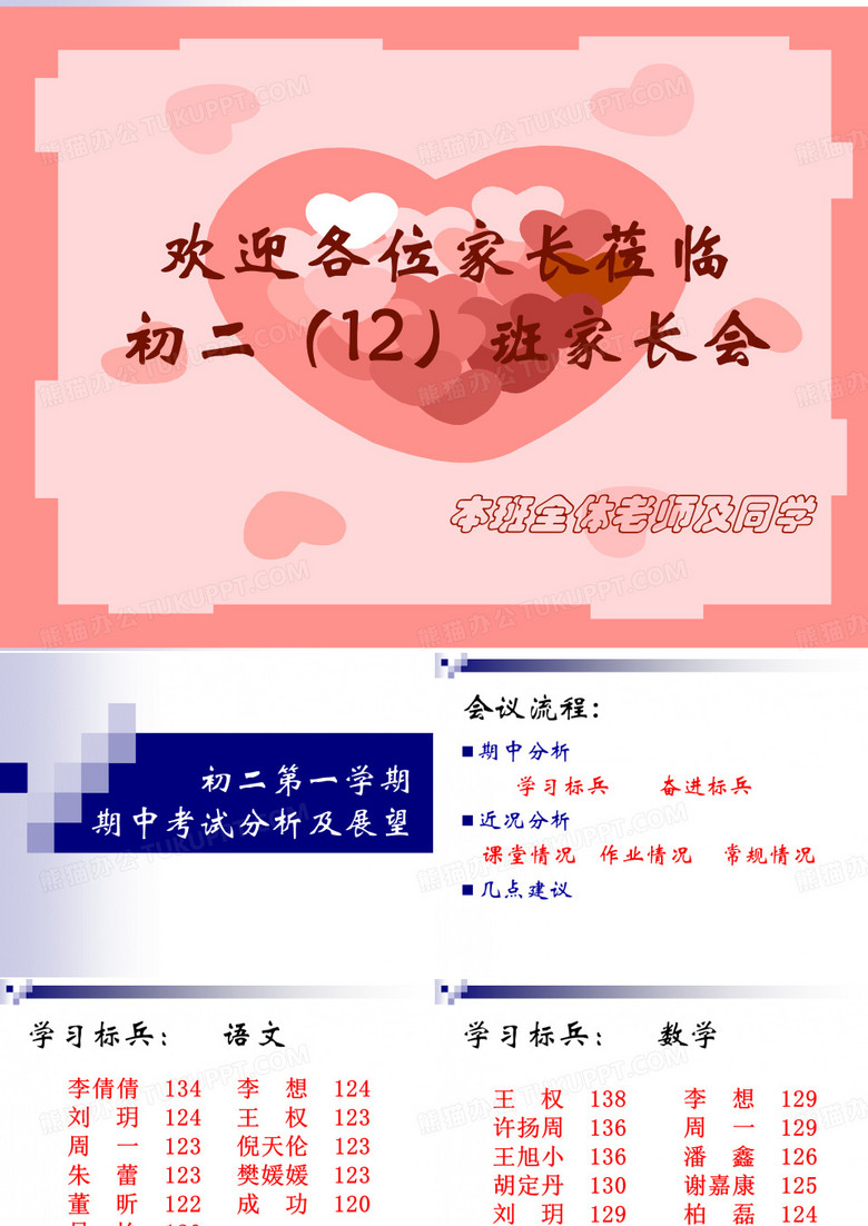 欢迎各位家长莅临