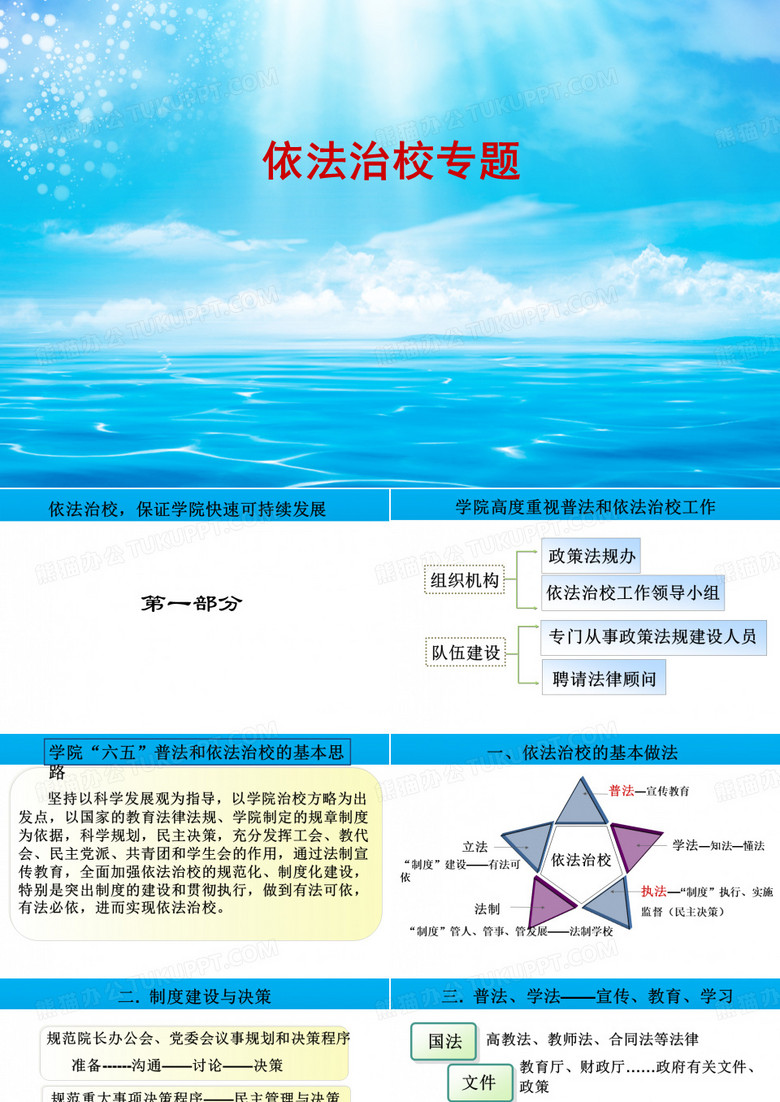 依法治校PPT课件