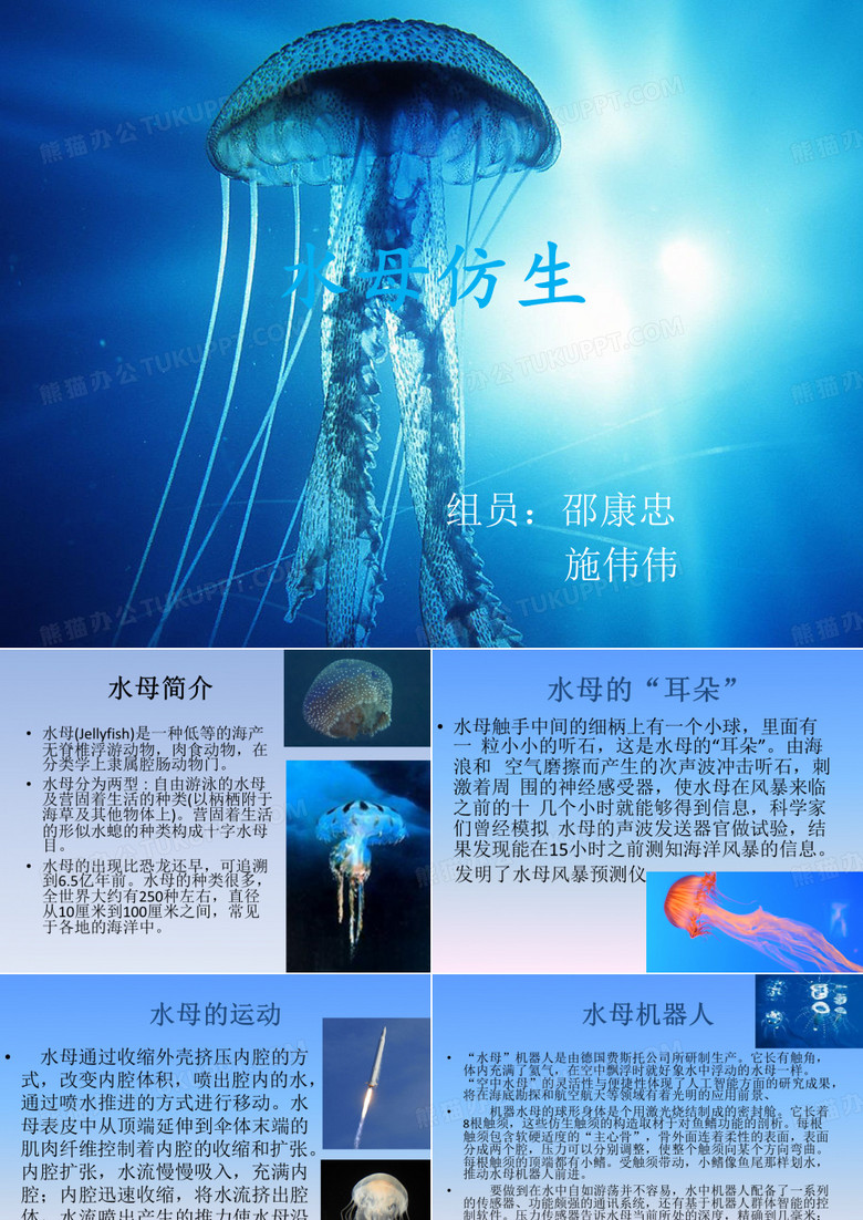 水母仿生