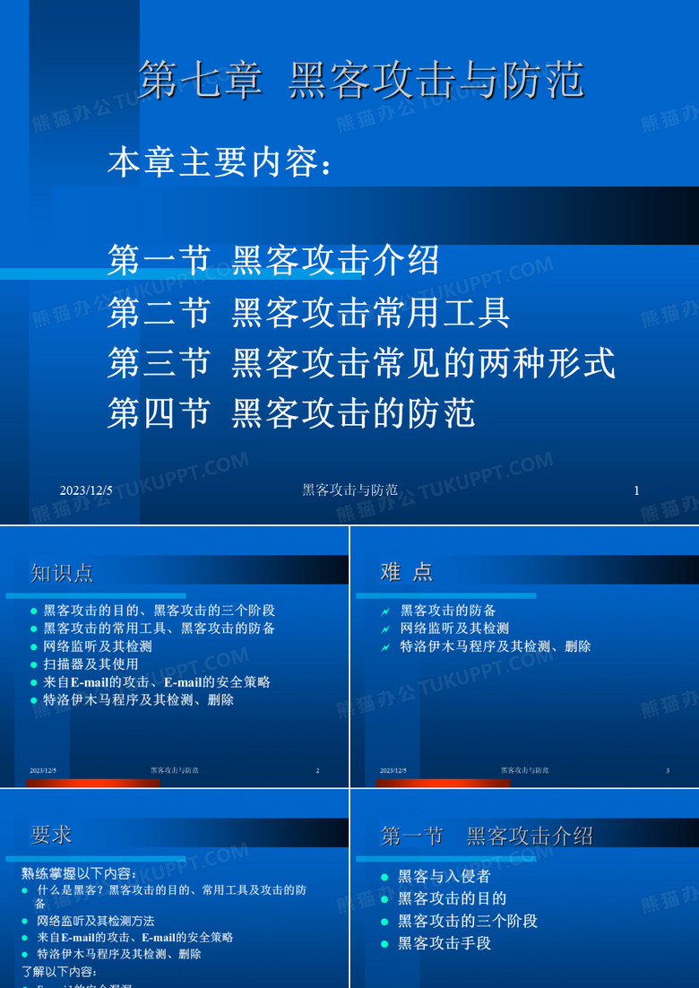 黑客攻击与防范
