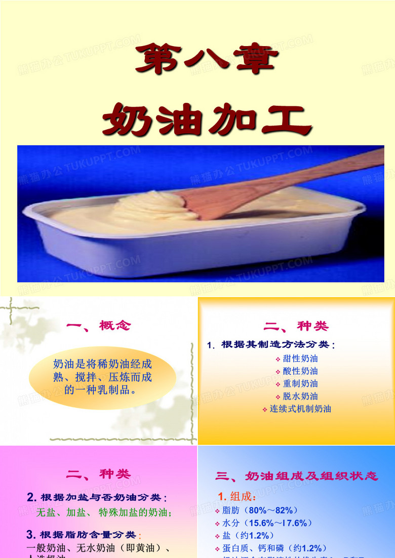 奶油加工