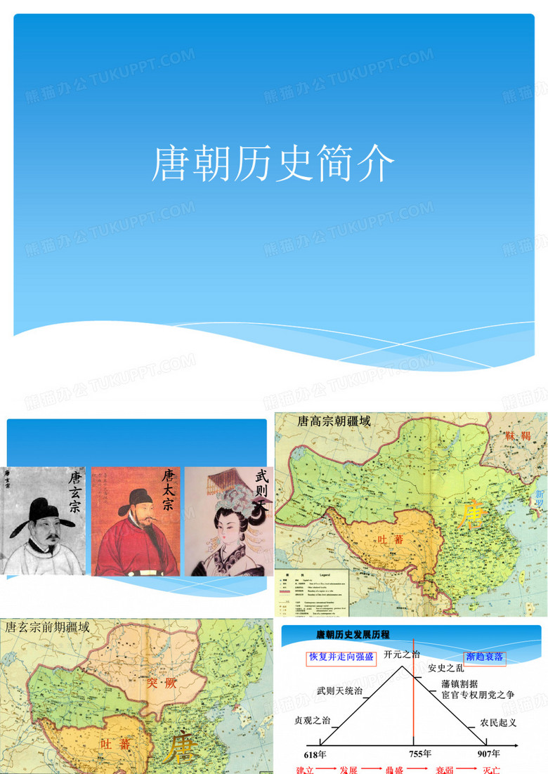 唐朝历史简介最新ppt课件