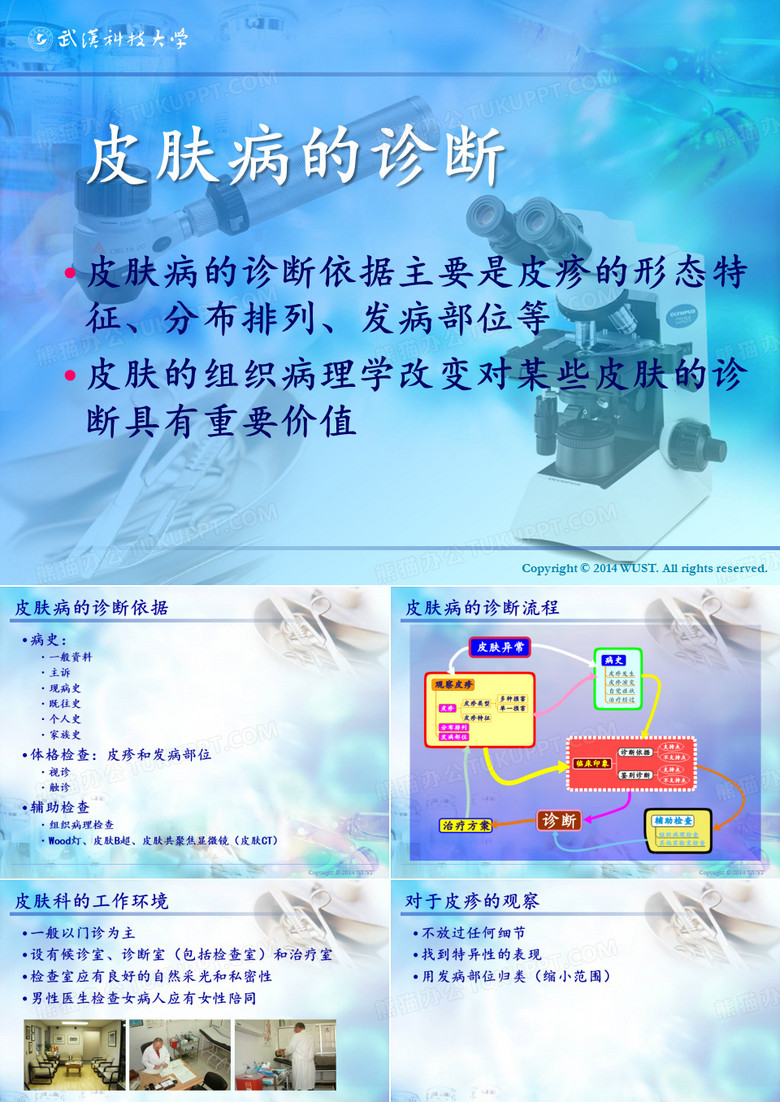皮肤病的诊断