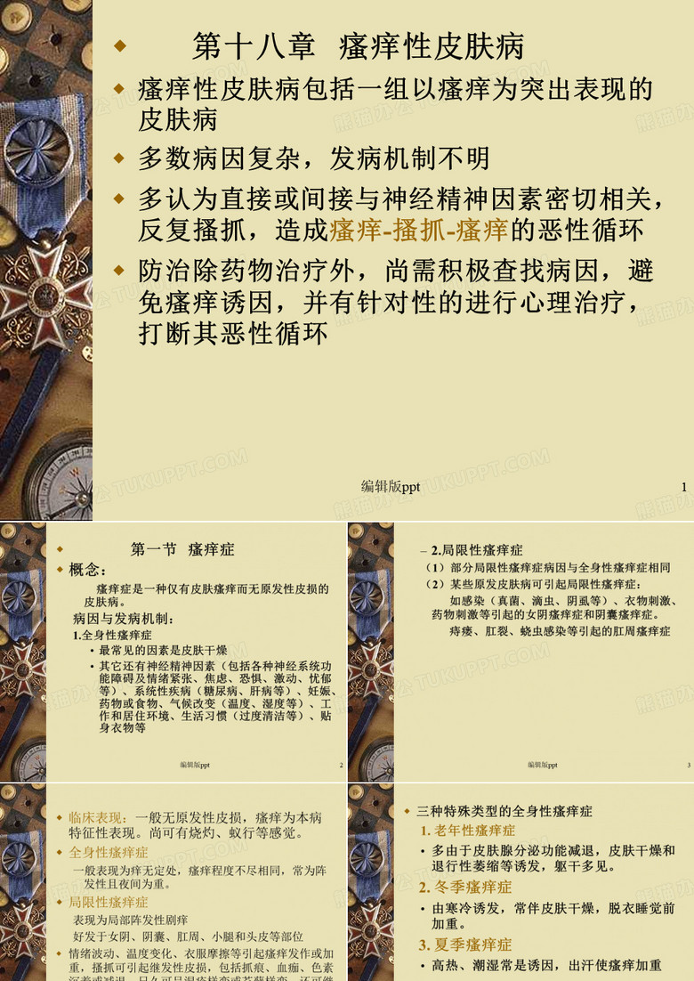 瘙痒性皮肤病