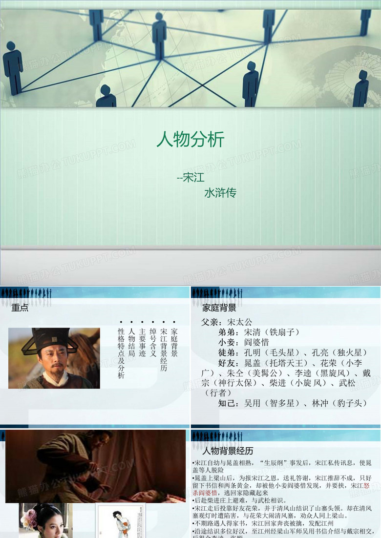 宋江人物ppt