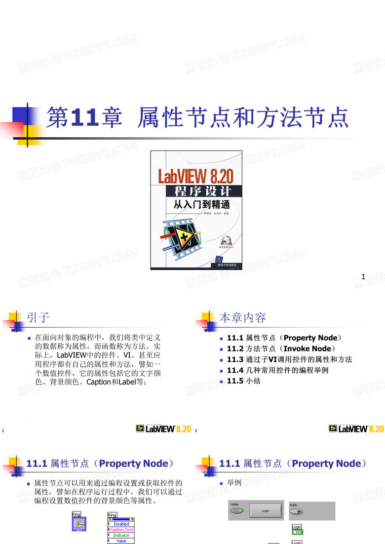 LabVIEW属性节点和方法节点