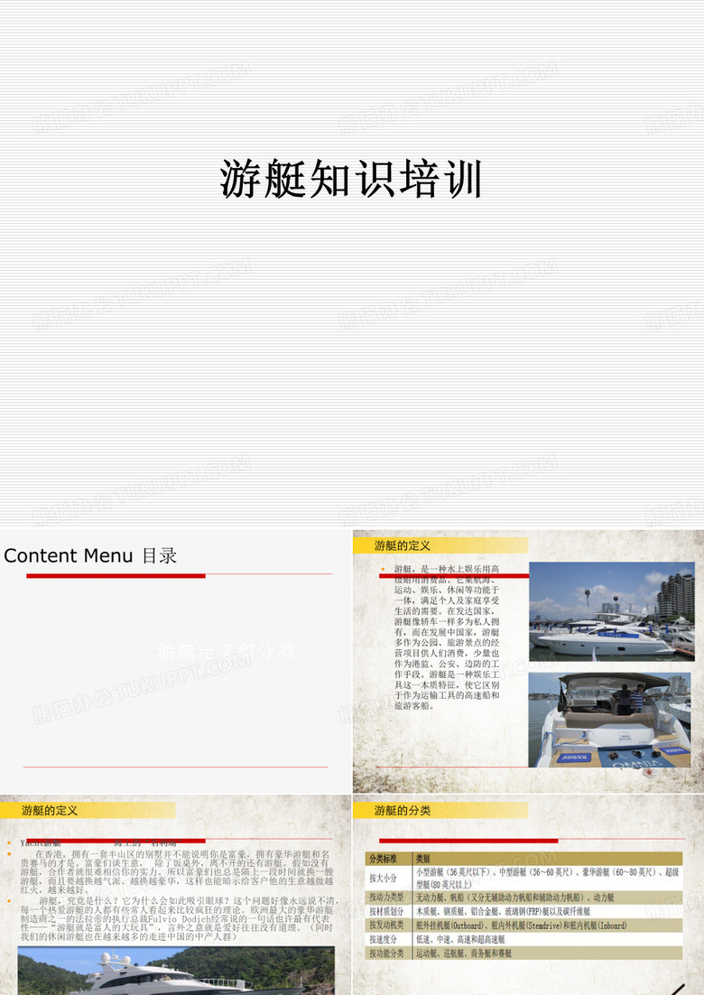 游艇知识培训