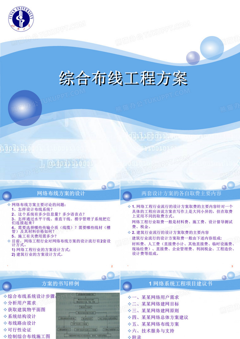 综合布线系统 6-综合布线工程方案