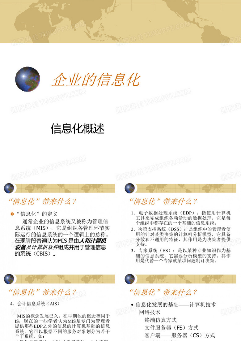 企业的信息化