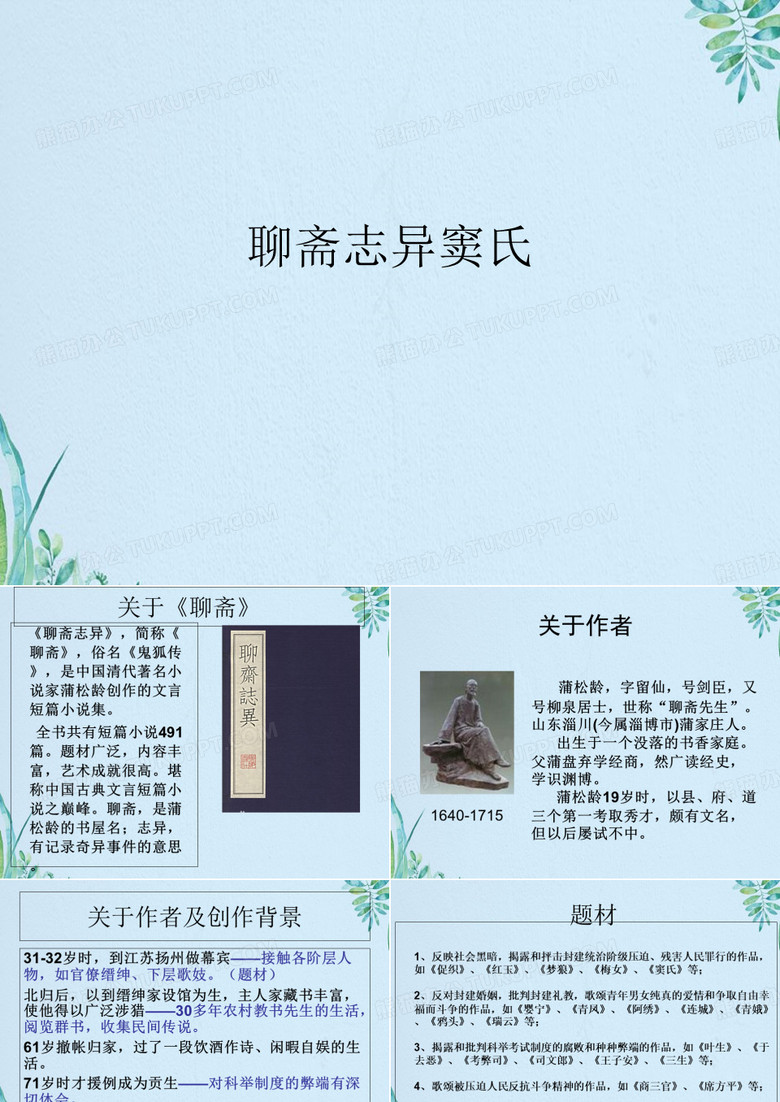 聊斋志异窦氏
