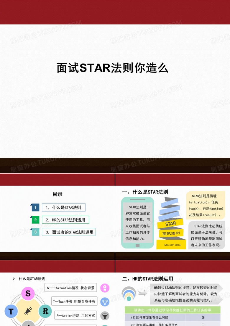 面试STAR法则你造么