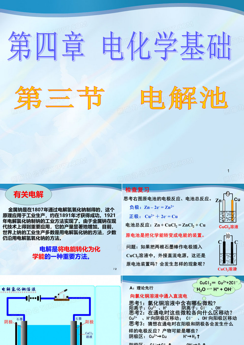 高中化学《电解池》课件-高中课件精选