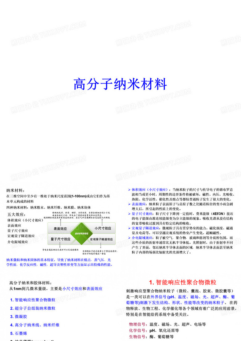 高分子材料-高分子纳米材料